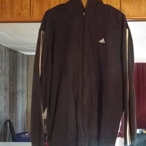 Zip up Adidas hoodie